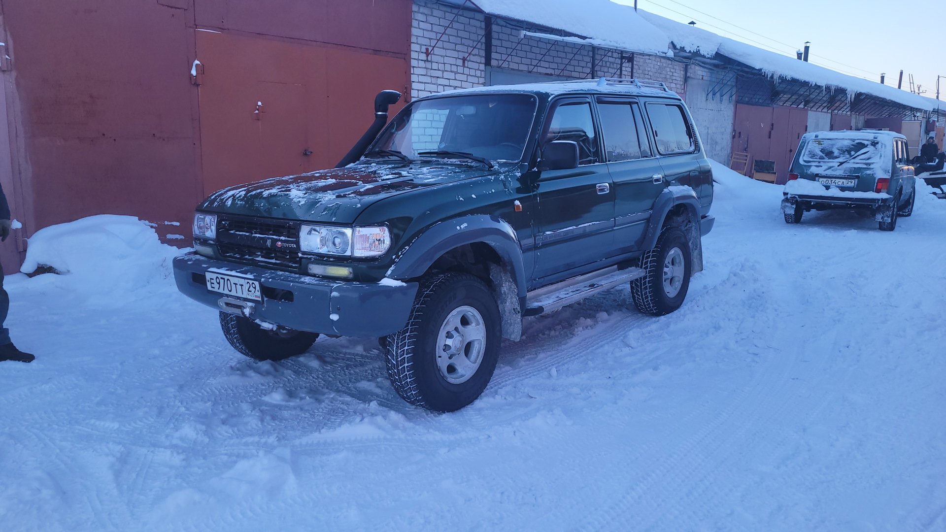 Toyota Land Cruiser 80 4.2 дизельный 1995 | Кракозябра дизель на DRIVE2