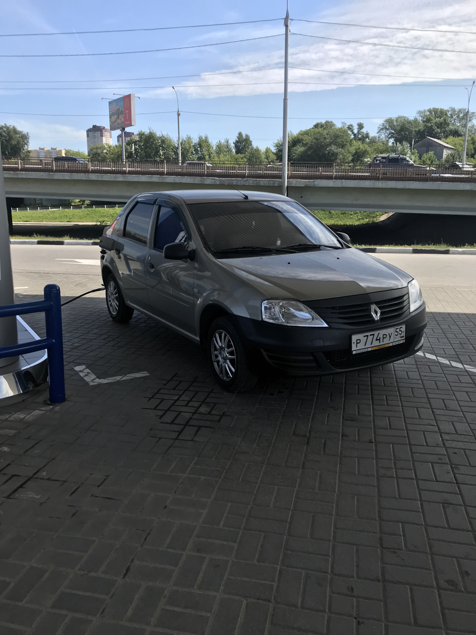 Омск-Новосибирск-Омск — Renault Logan (1G), 1,4 л, 2011 года | путешествие  | DRIVE2