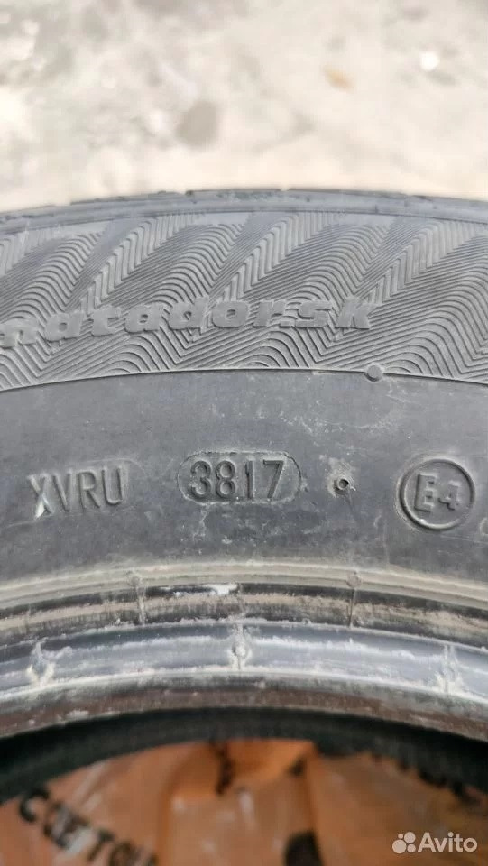 Шины зимние нешипованные Matador 215/65 R16 на Hyundai Creta (1G). Б/у ...
