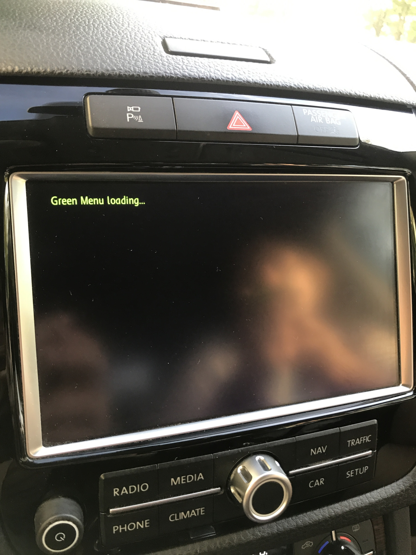 Green menu touareg