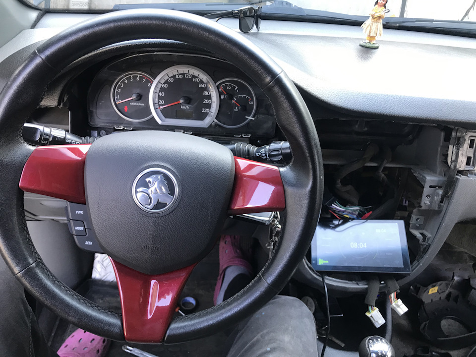 Как снять руль спарк Замена руля на руль Спарк м300 - Chevrolet Lacetti Sedan, 1,6 л, 2008 года тюнин