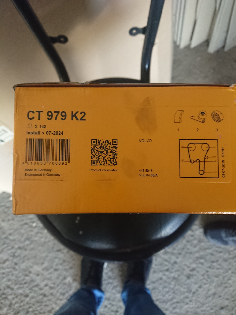 CT979K2 Ремкомплект грм CONTITECH | Запчасти на DRIVE2