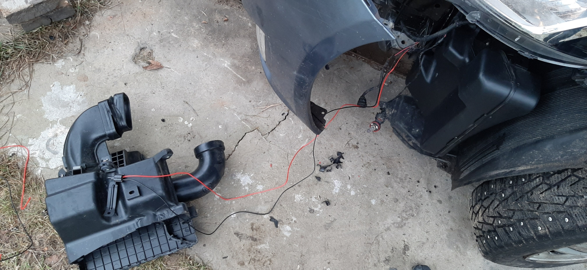 Датчик температуры наружный — KIA Rio (3G), 1,6 л., 2012 года ...