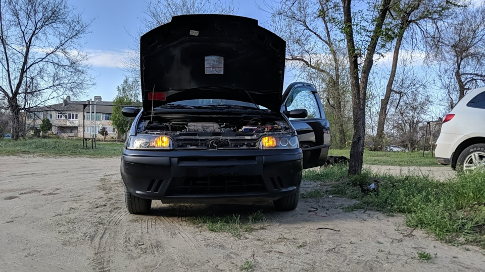 Дальний в пол накала. ДХО без колхоза — FIAT Punto II, 1,2 л, 2001 года ...