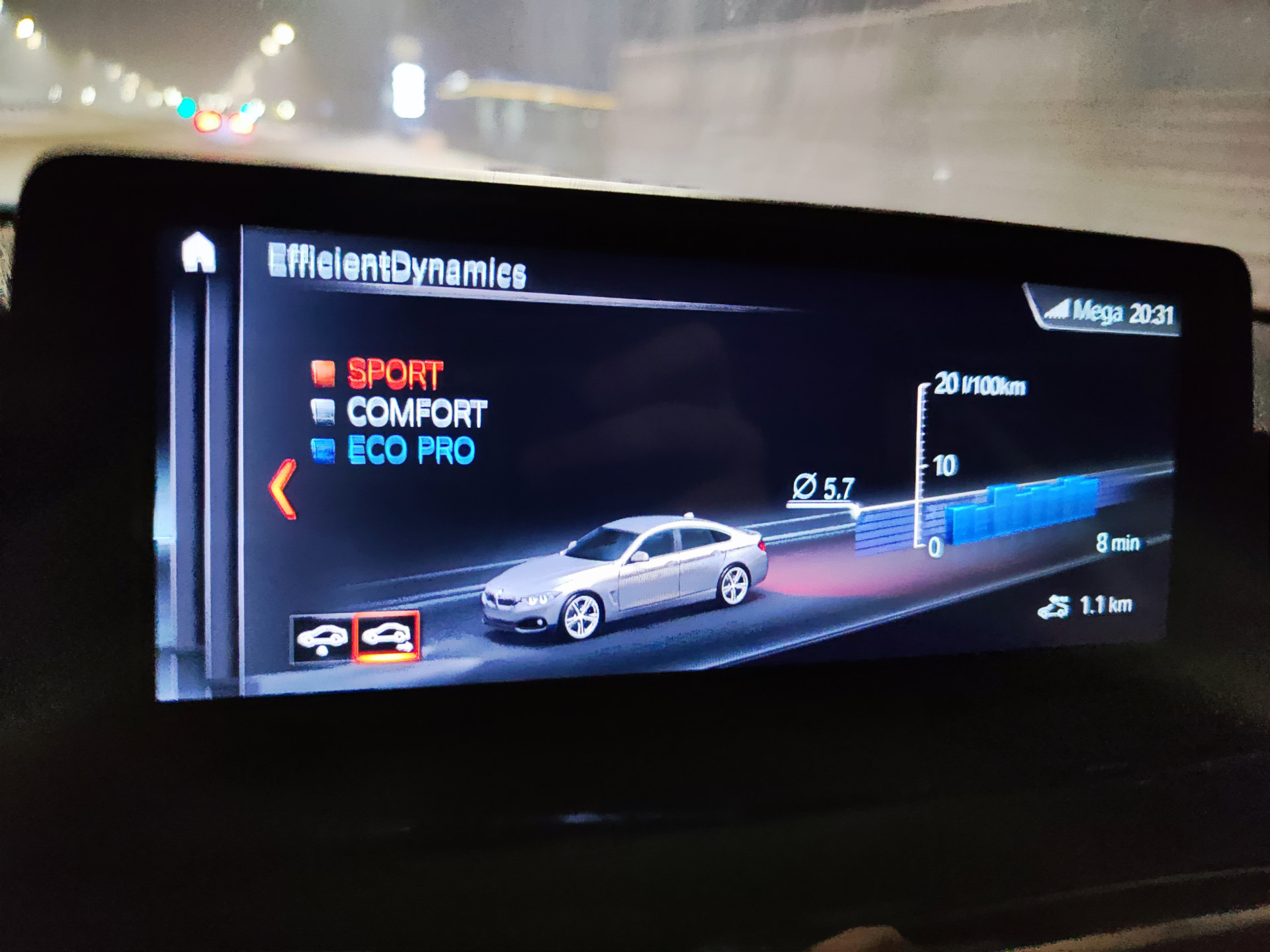 Продолжение опытов по расходу — BMW 4 series Gran Coupe (F36), 2 л ...