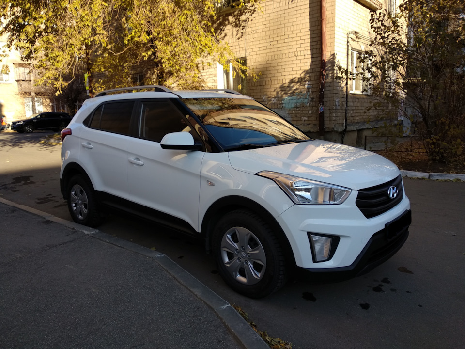 Релинги, ТО, лампы. — Hyundai Creta (1G), 1,6 л, 2018 года | стайлинг ...