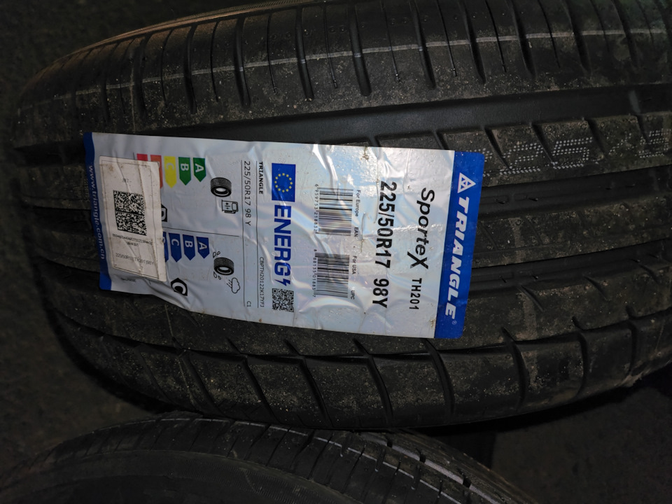 Резина triangle sportex — Honda Accord (8G), 2,4 л, 2008 года | шины ...