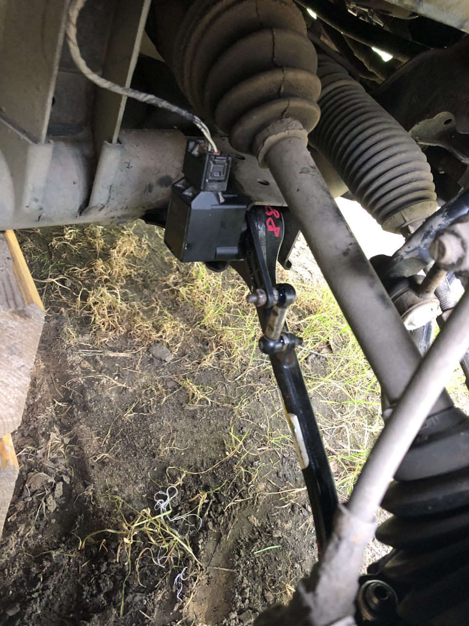 Вид на датчик — BMW X3 (E83)