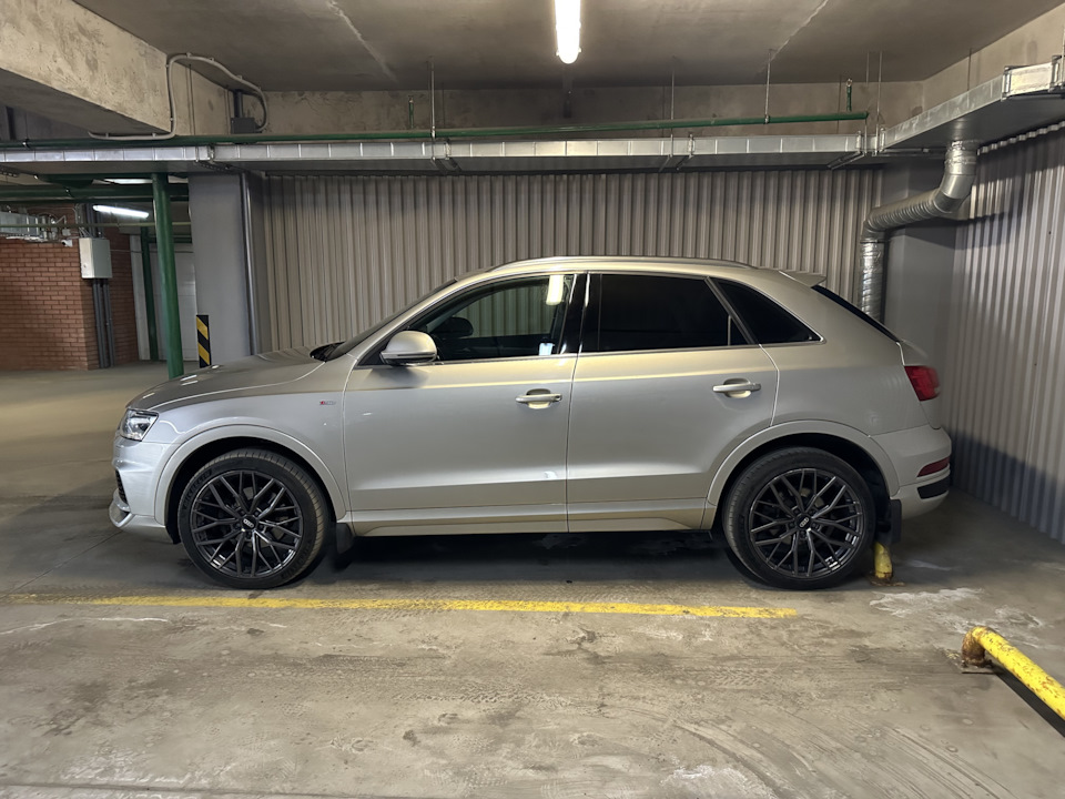 8. Переобулись (R17/R19) — Audi Q3 (1G), 2 л, 2015 года | колёсные ...