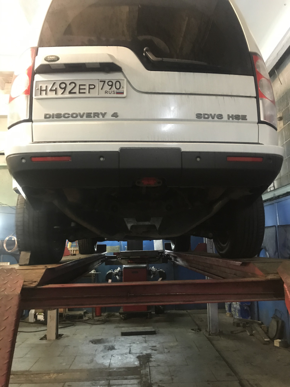 Photo from the logbook Land Rover Discovery IV