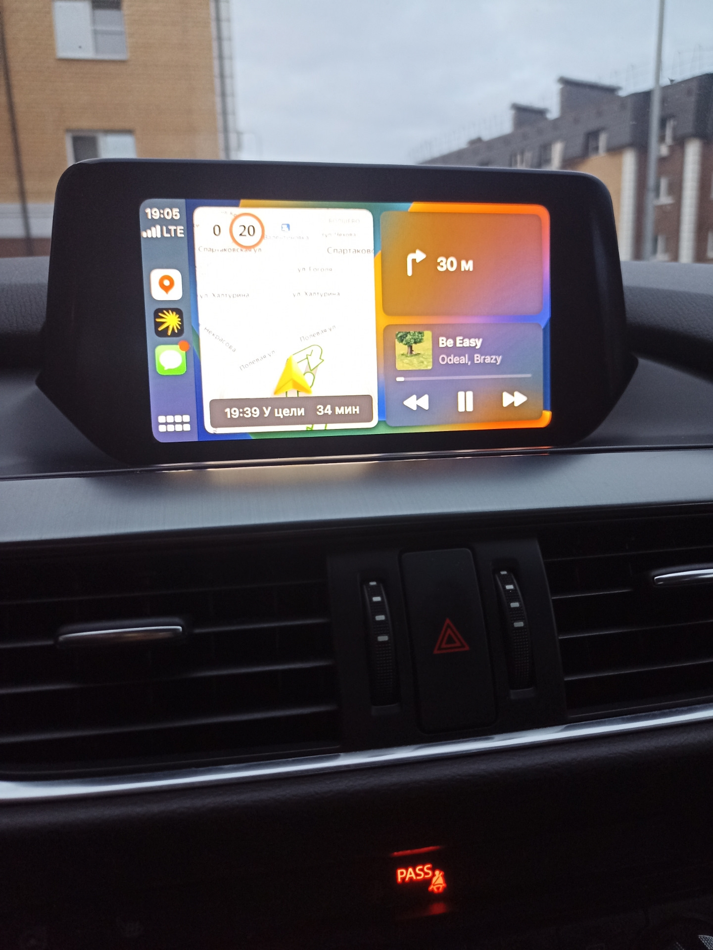 Установка Android auto, apple CarPlay — Mazda 6 (3G) GJ, 2 л, 2017 года