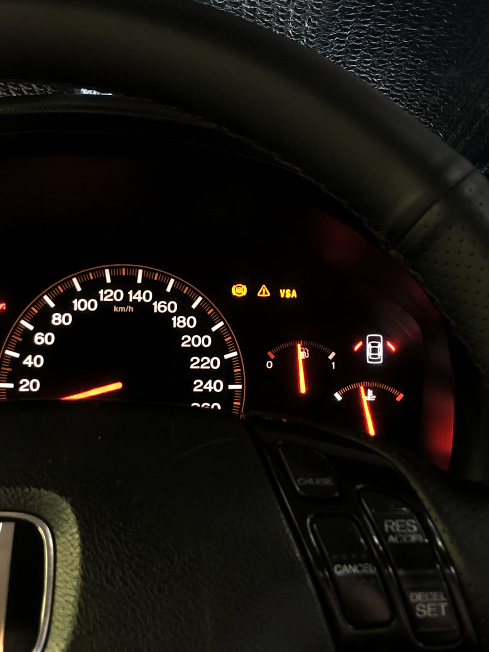 Vsa, abs, ! — Honda Accord (7G), 2,4 л, 2004 года поломка DRIVE2