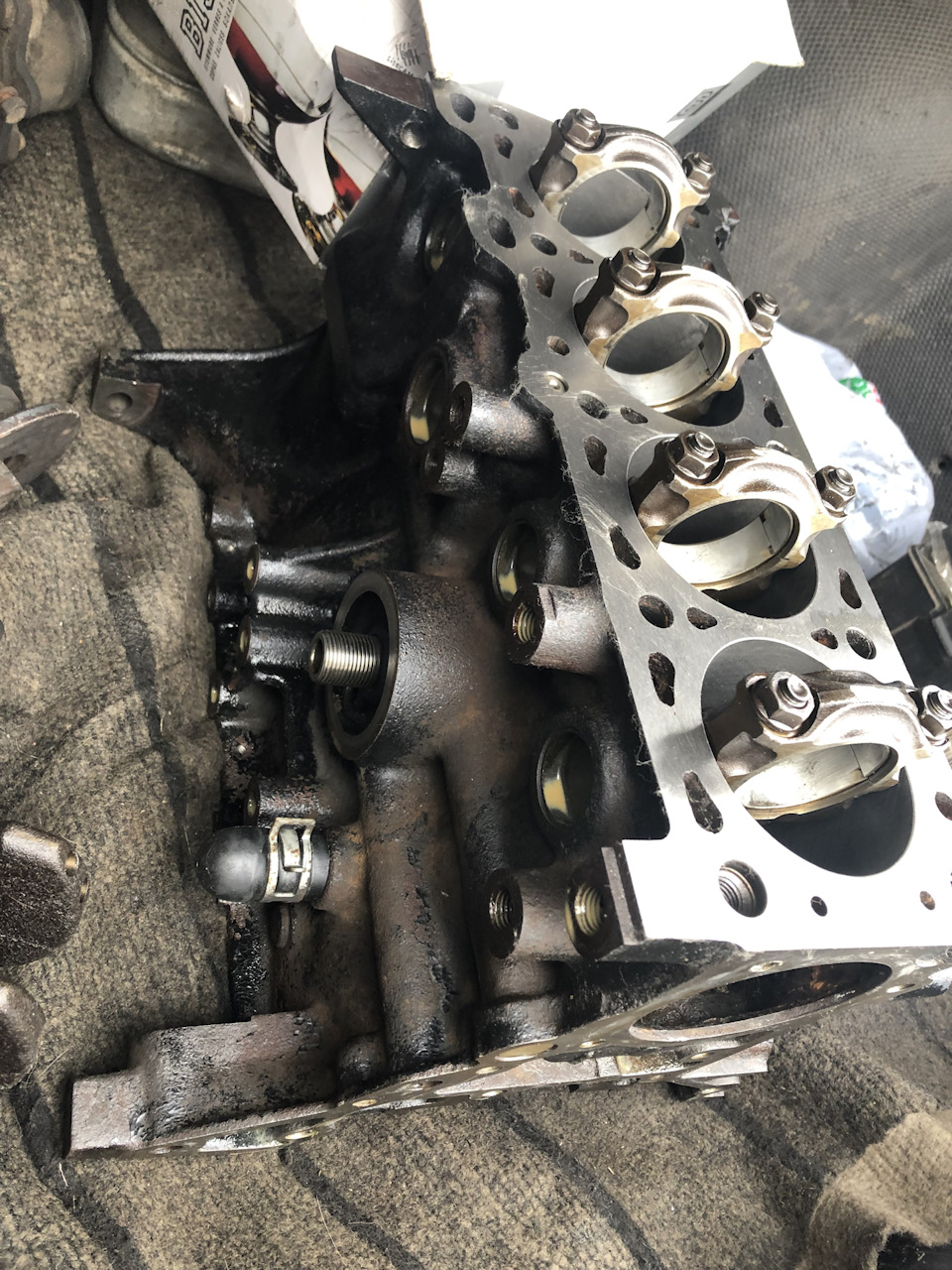 Гильзовка блока — Mazda MX-5/Miata (NA), 1,6 л, 1991 года | визит на ...