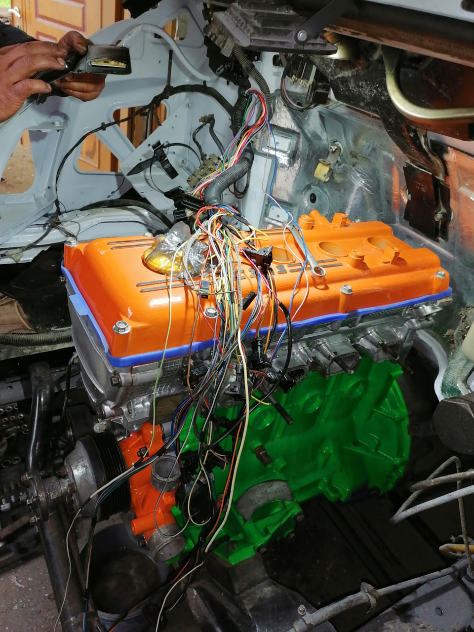 Подкапотная коса (проводка) — ГАЗ Газель, 2,5 л, 2006 года | своими ...