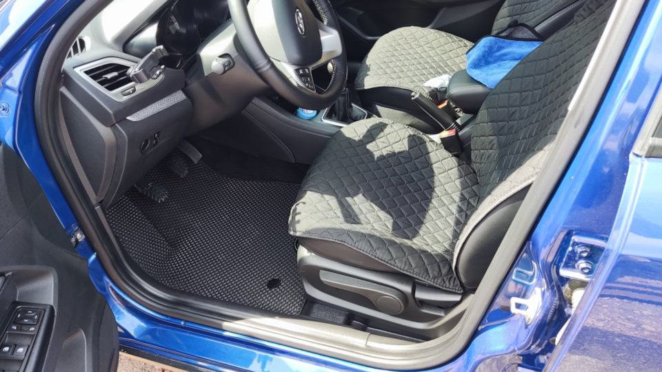 Эва коврики и накидки на сиденья. — Lada Vesta SW Cross (1G), 1,6 л ...