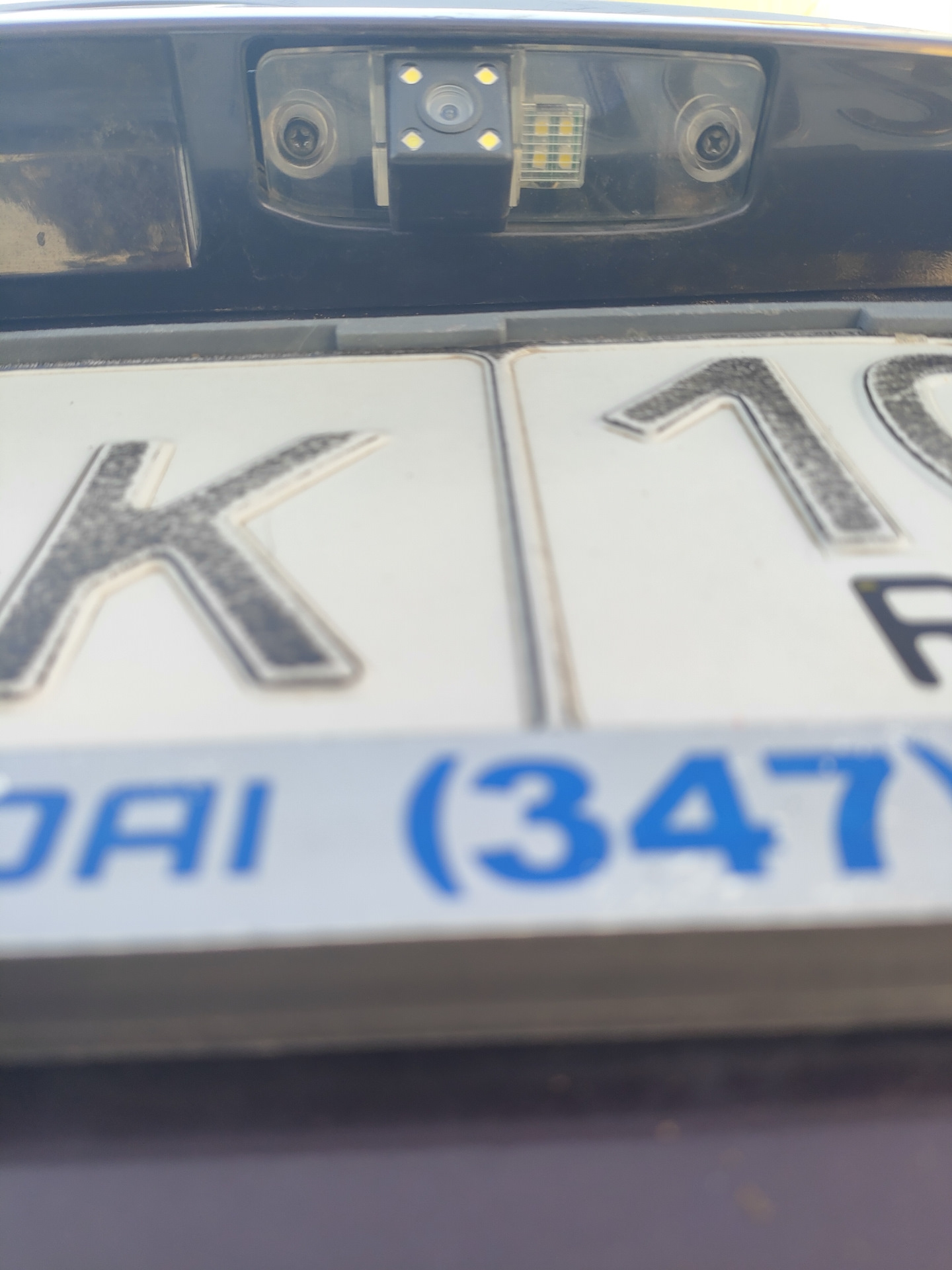Новая камера заднего вида — Hyundai Elantra (4G), 1,6 л, 2006 года ...