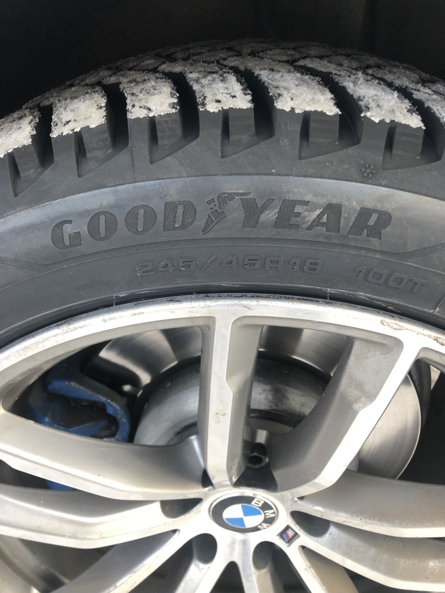 Зимние шины Goodyear Ultragrip Arctic 2 — BMW 5 series (G30), 2 л, 2017 ...