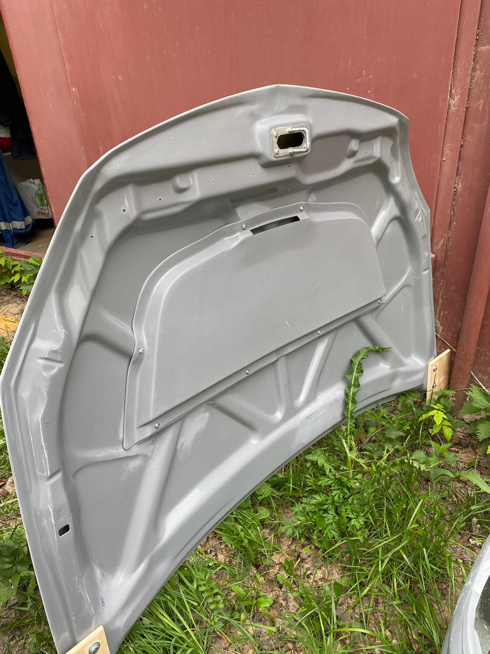 Капот в стиле Эво, на Лансер 9 — Mitsubishi Lancer IX, 1,6 л, 2006 года ...