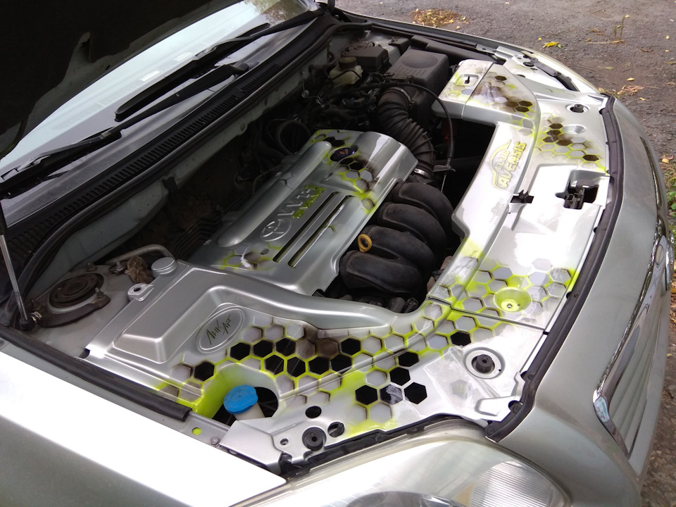 Аэрография мне под капот. — Сообщество «Аэрография» на DRIVE2