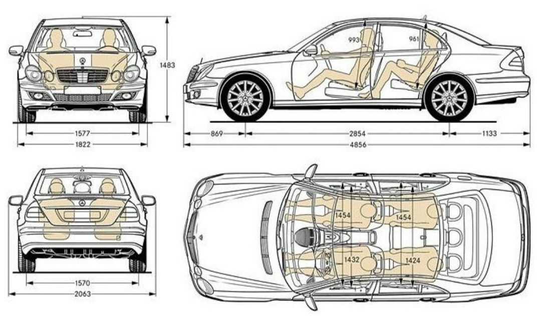 Длина 210. Мерседес Бенц w211 габариты кузова. Mercedes w211 габариты. Габариты Мерседес е 211 кузов. Mercedes-Benz w211 габариты.