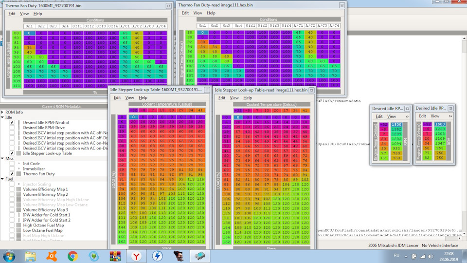 Редактирование прошивки — Mitsubishi Lancer IX, 1,6 л, 2005 года ...