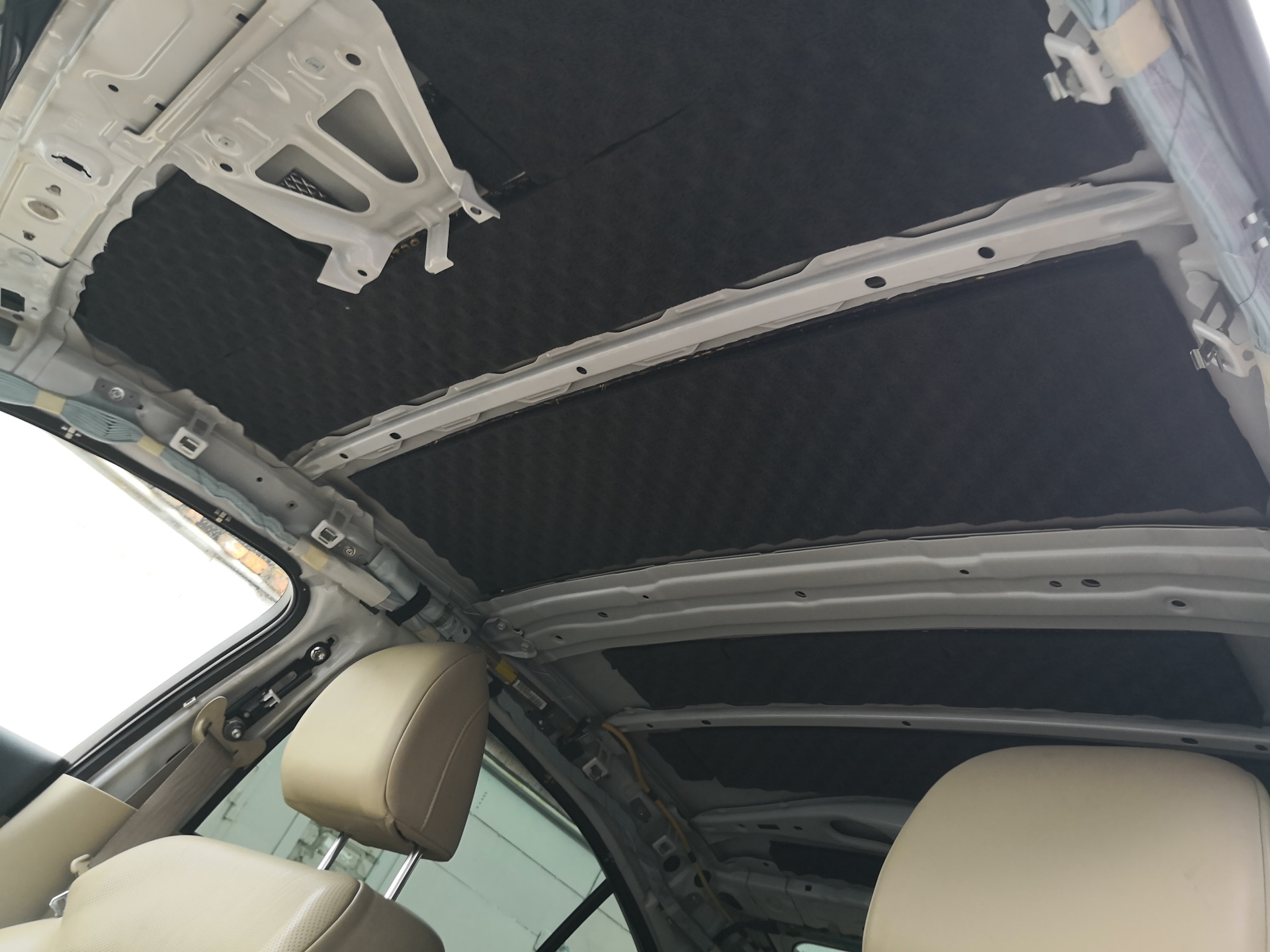 Делаем черный потолок на дастере