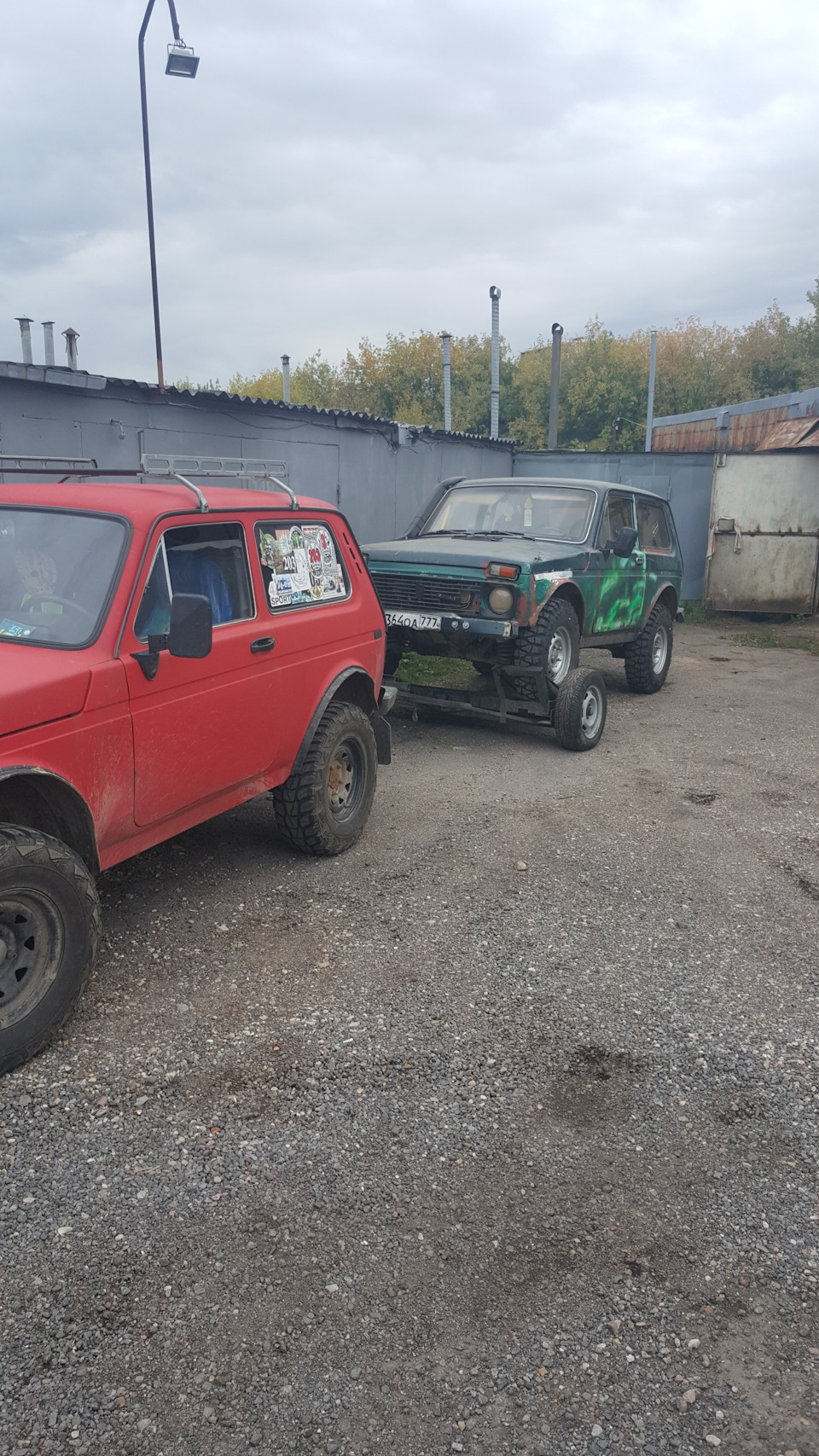 Подкат и состав из Нив — Lada 4x4 3D, 1,7 л, 1996 года | своими руками ...