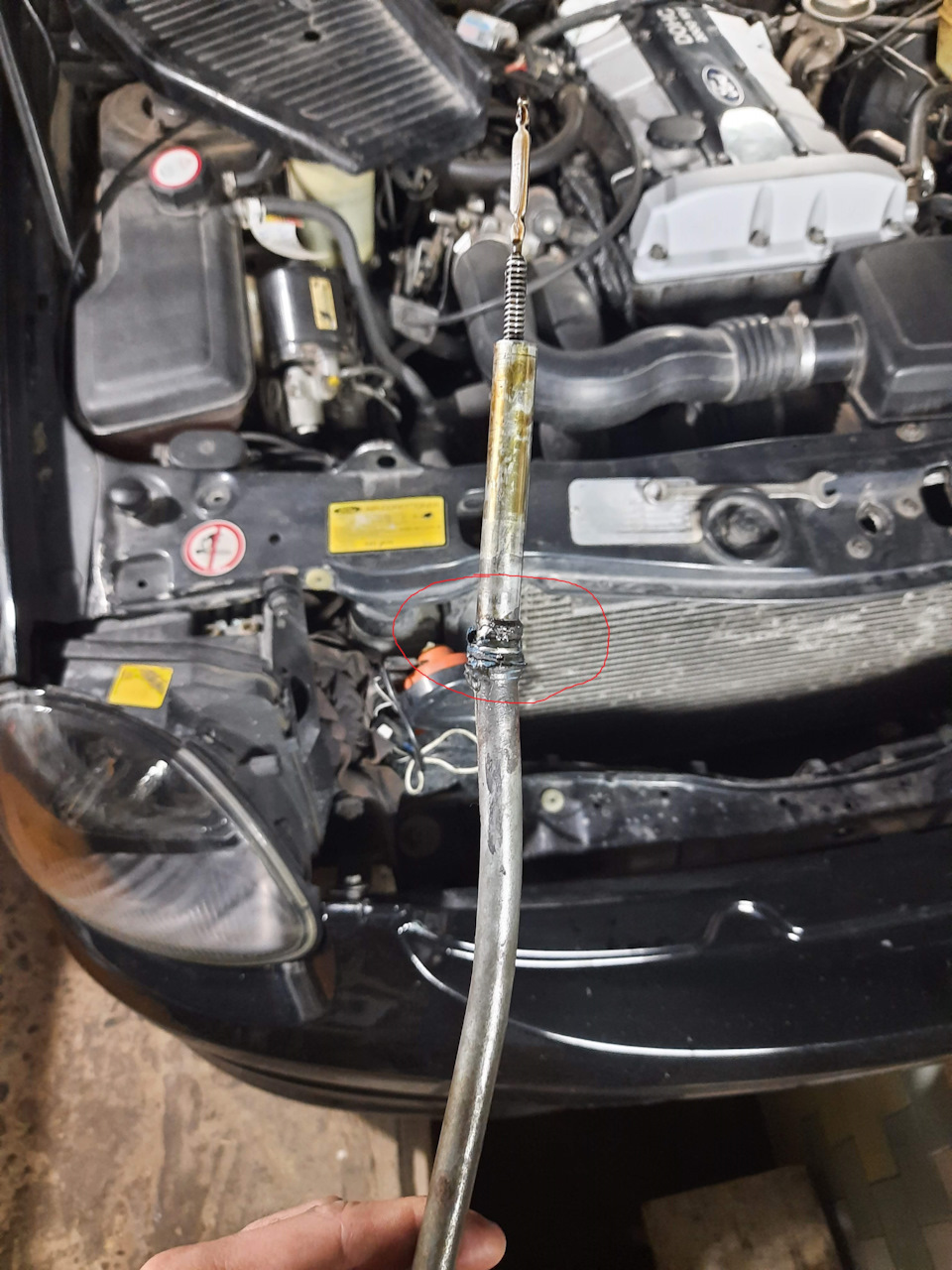 трубка масляного щупа — DRIVE2