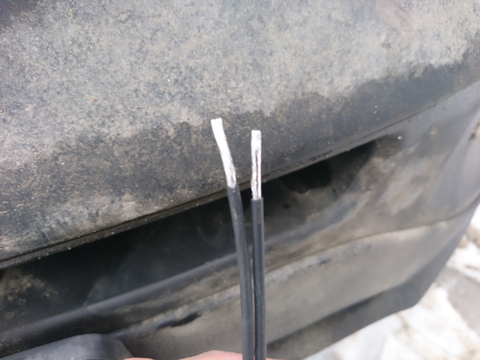 Неисправность датчика температуры наружного воздуха. Замена разъёма ...