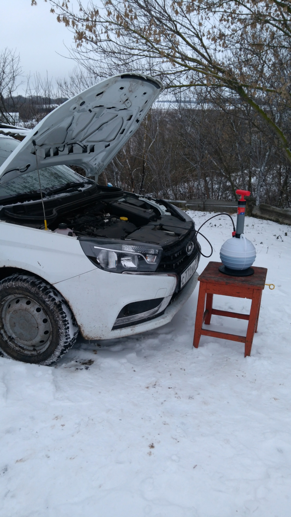 Замена масла в двигателе — Lada Vesta, 1,6 л, 2019 года | плановое ТО |  DRIVE2