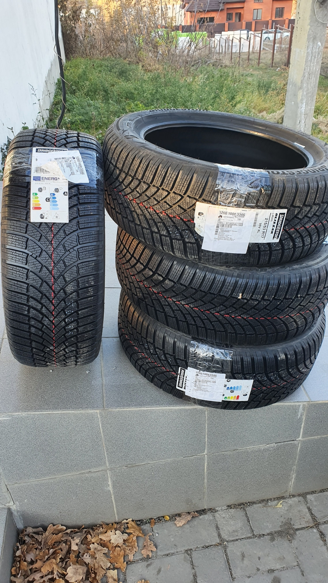 Зима на Bridgestone Blizzak LM005 215/50 R17 95V XL — Citroen C4 (2G ...