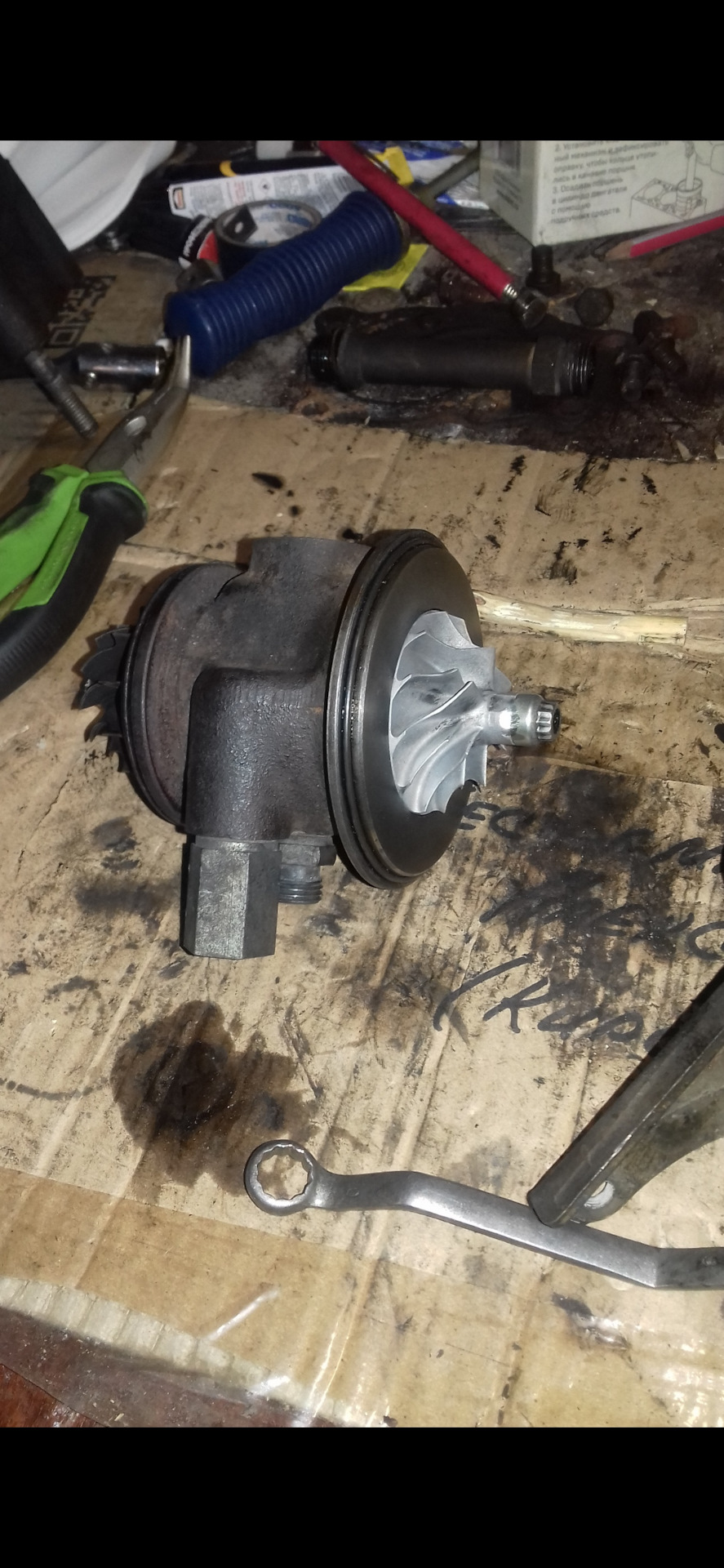 Ремонт турбины — Audi 80 (B3), 1,6 л, 1989 года | плановое ТО | DRIVE2