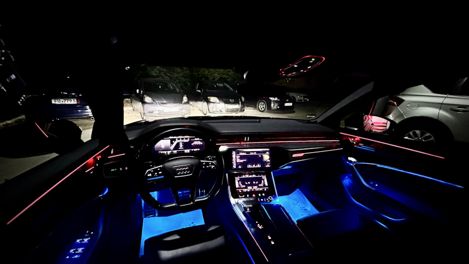 QQ2 Ambient Light — Audi A6 (C8), 2 л, 2019 года электроника DRIVE2