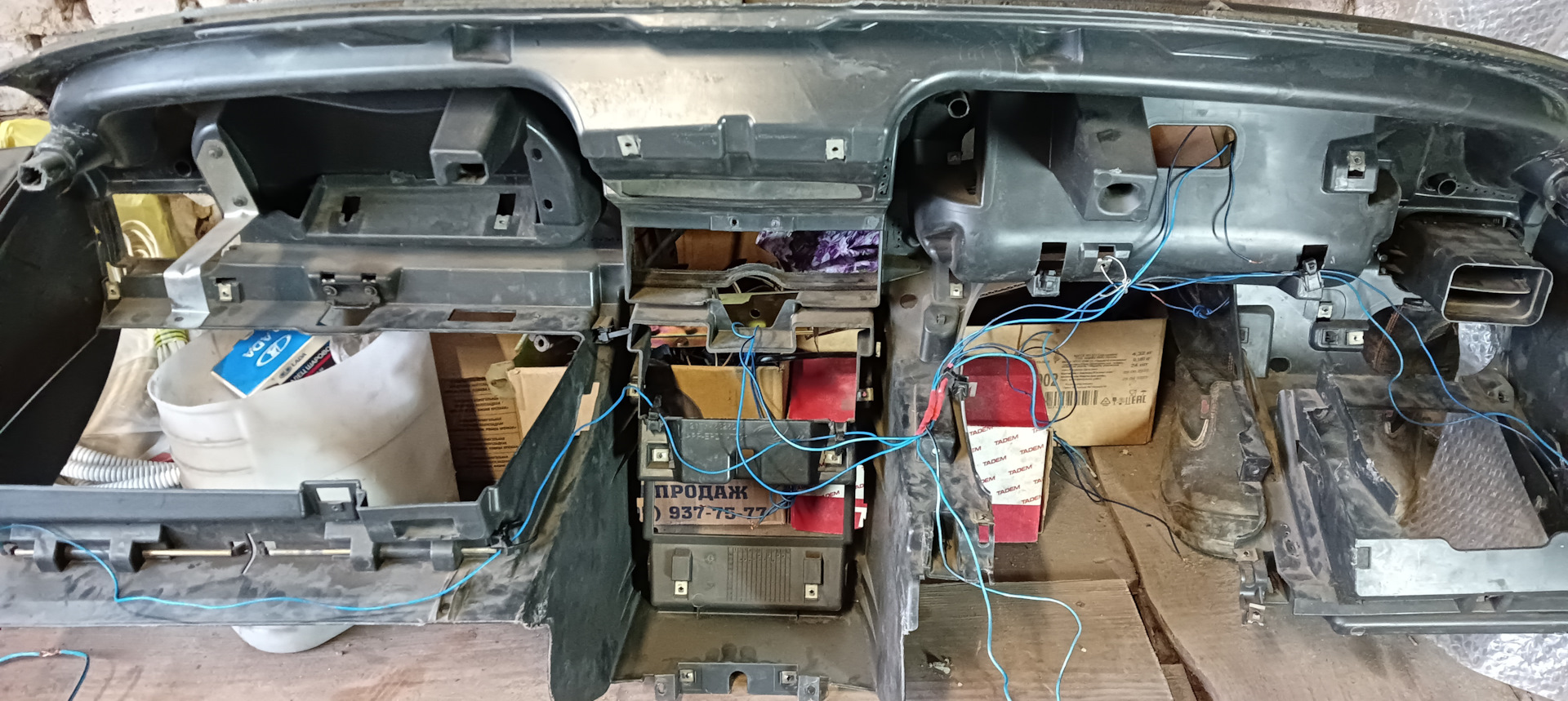 ч.4.1 Самодельная проводка — разбор и изучение — Lada 21102, 1,6 л ...