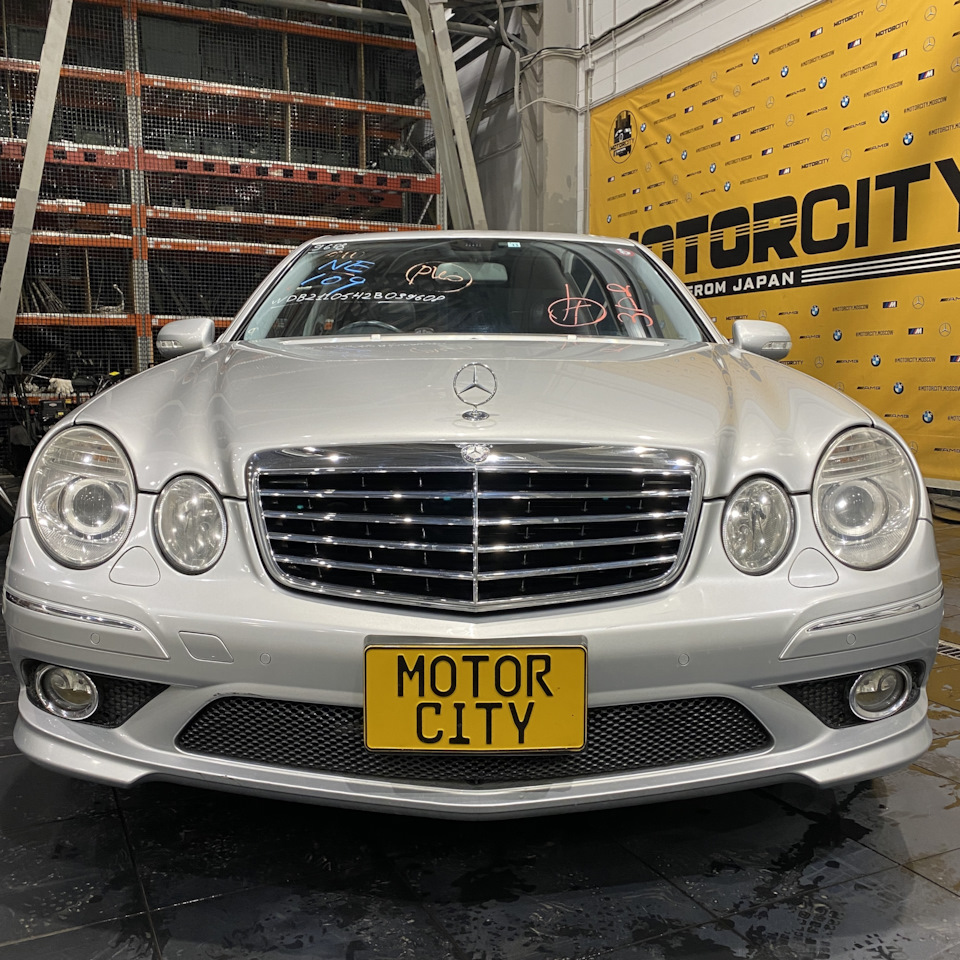 MERCEDES-BENZ W211 Е300 В РАЗБОР ИЗ ЯПОНИИ — MOTORCITY.MOSCOW на DRIVE2