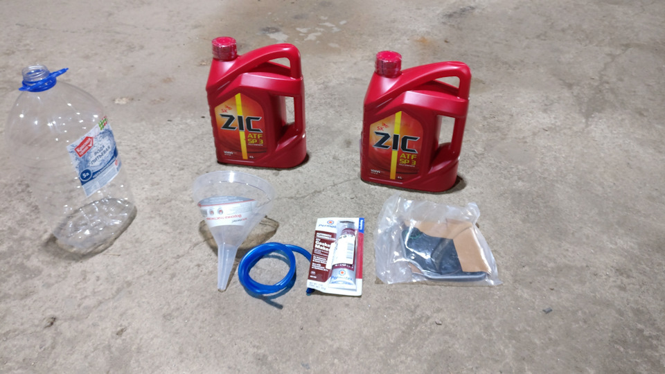 Полная замена масла в автоматической коробке. — KIA Ceed (1G), 2 л ...