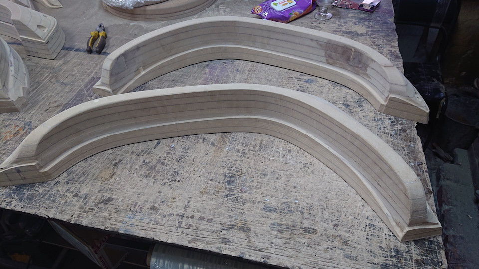 Изготовление расширителей колёсных арок. Часть 4. Дубль два, всё ближе ...