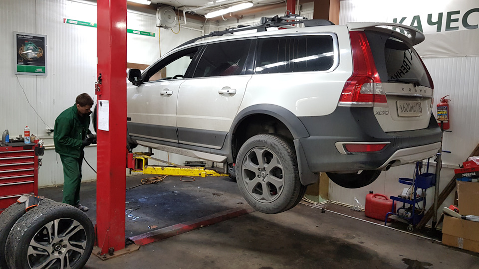 Фото в бортжурнале Volvo XC70 III