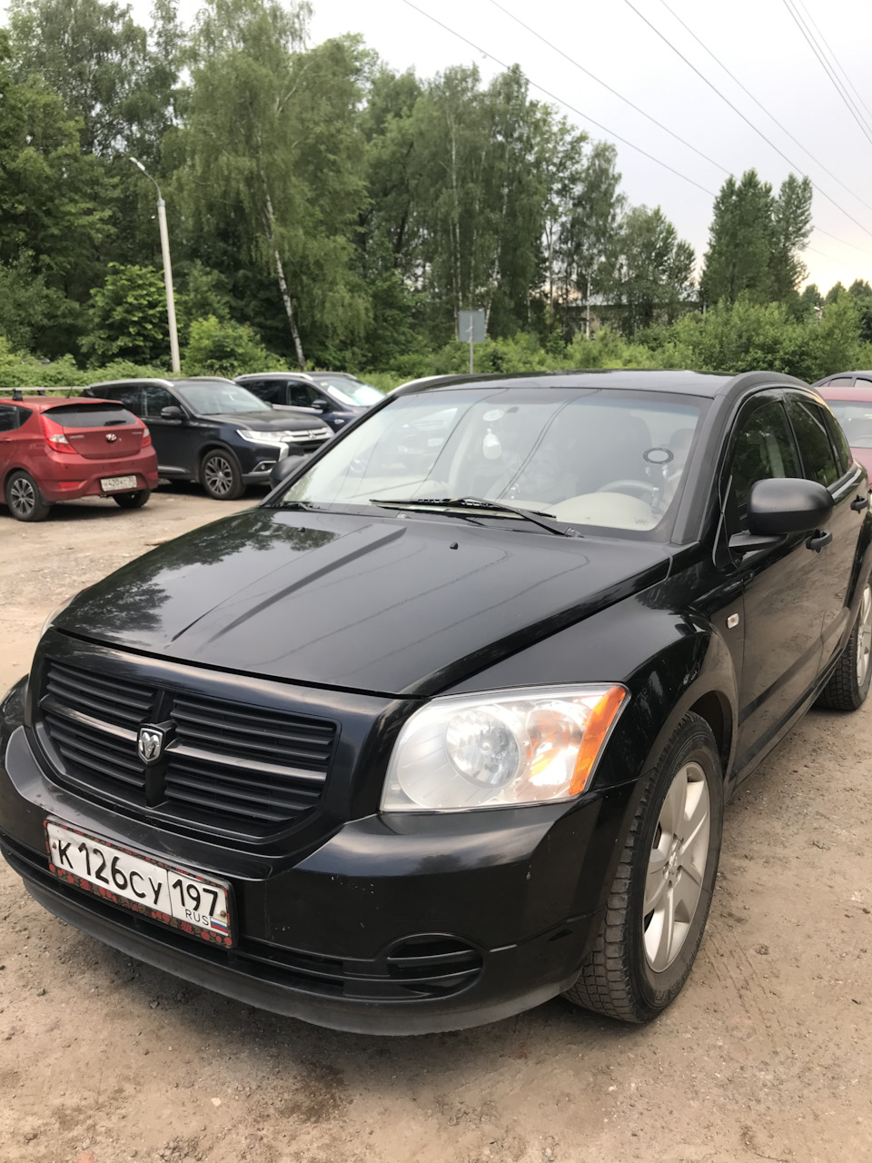 Помыл машину и опять дождь( — Dodge Caliber, 2 л, 2008 года | просто так |  DRIVE2