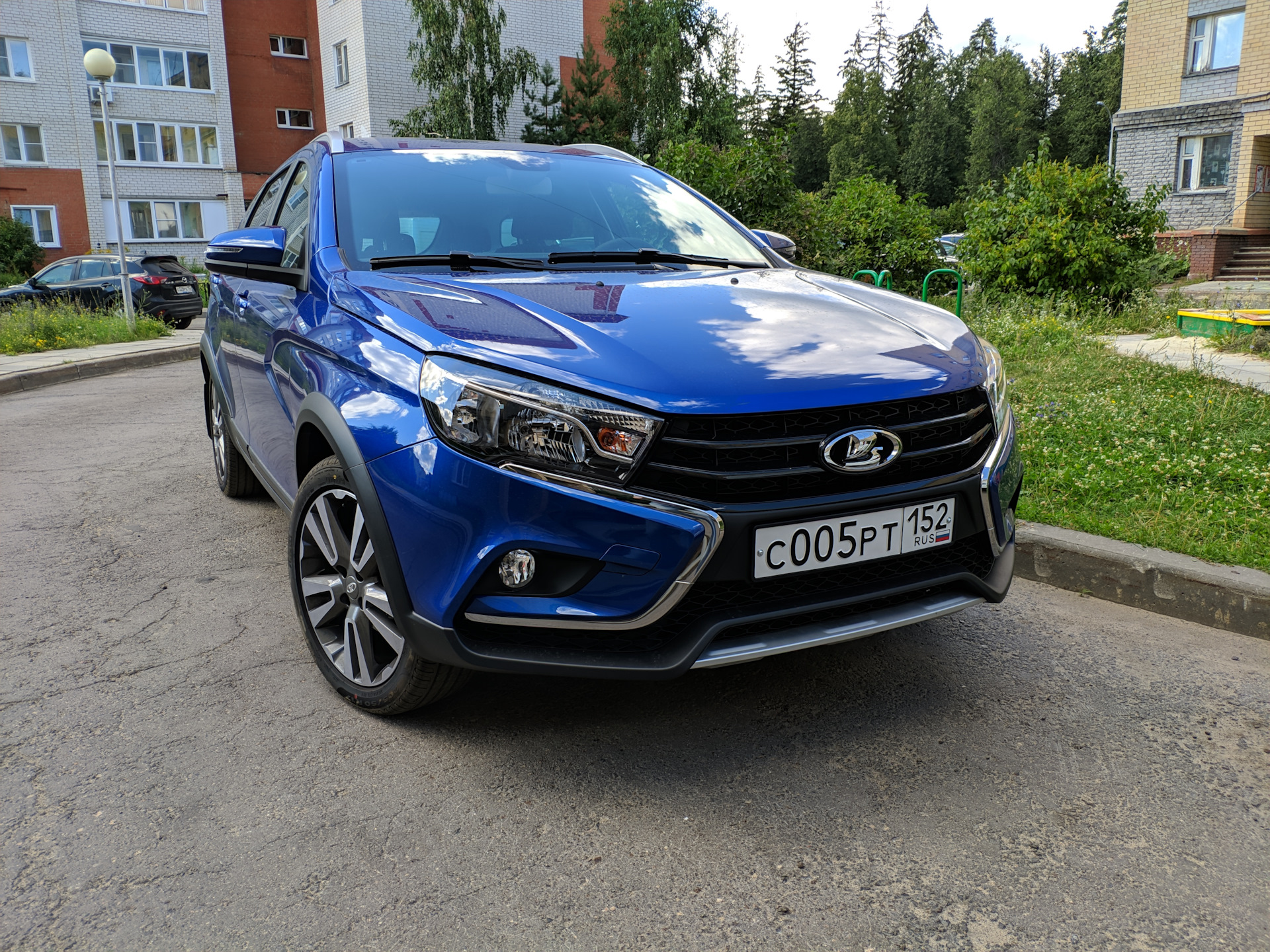 Красивый номер — Lada Vesta SW Cross, 1,8 л, 2020 года | покупка машины |  DRIVE2