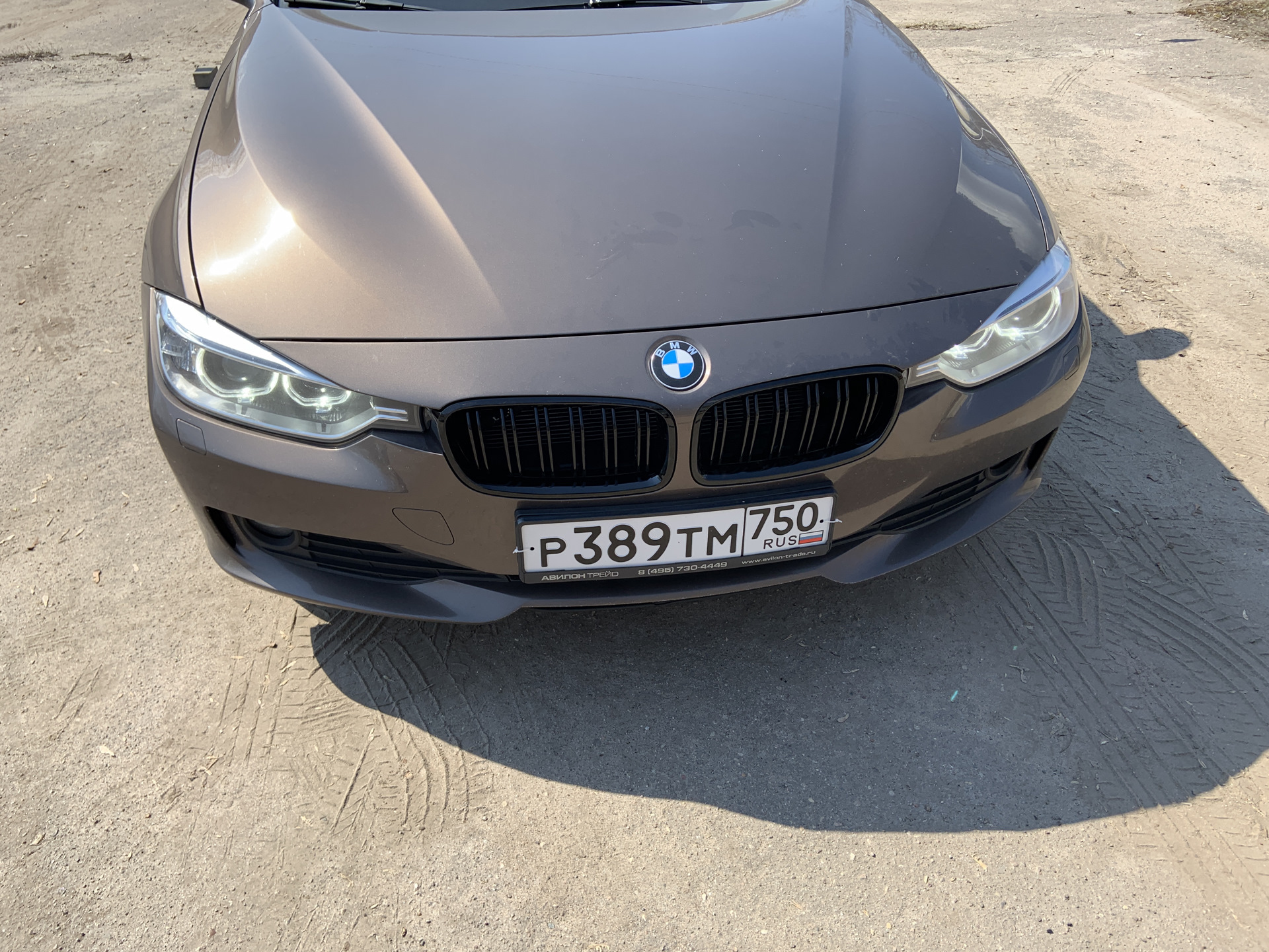 замена ноздрей bmw f30