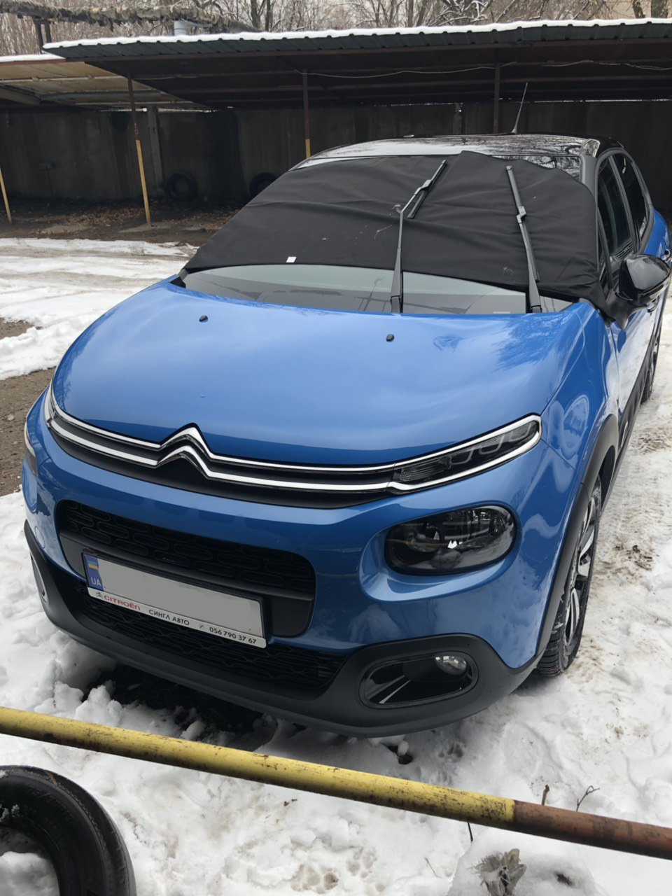 Поднять щетки стеклоочистителя в зимнее время — Citroen C3 (3G), 1,2 л,  2018 года | наблюдение | DRIVE2