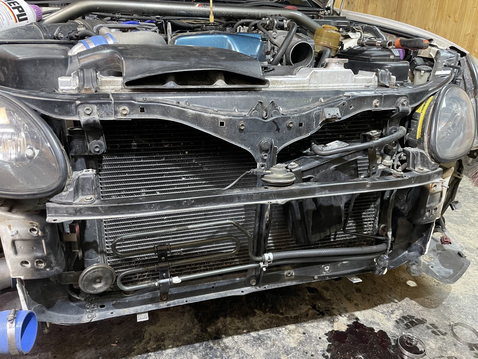 21 GREDDY INTERCOOLER KIT SPEC LS и всевсевсе! — Toyota Aristo (II