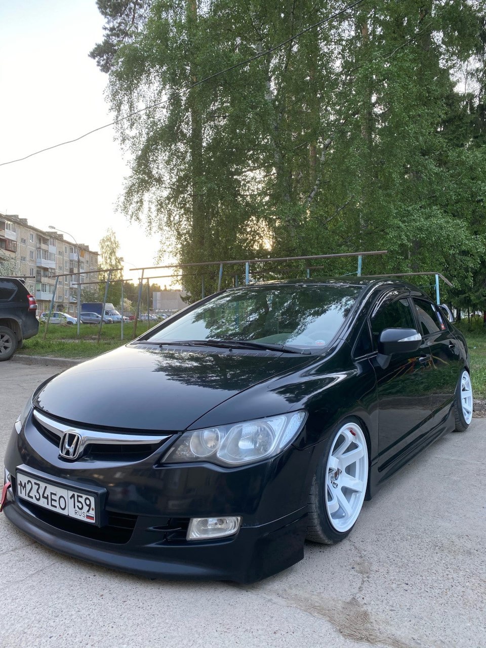 Наконец я пришел к этому! Пневмоподвеска на Honda Civic 4d — Honda Civic 4D  (8G), 1,8 л, 2008 года | стайлинг | DRIVE2