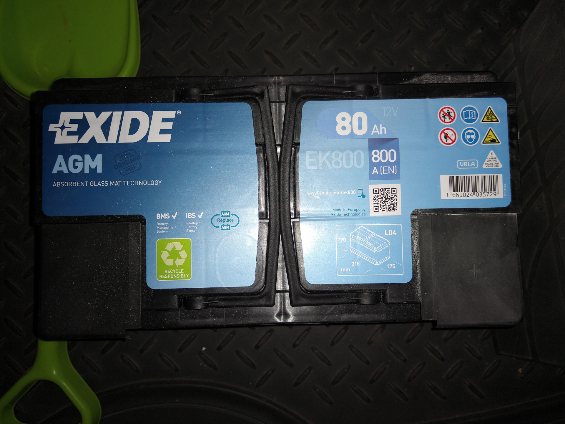 Exide ek800