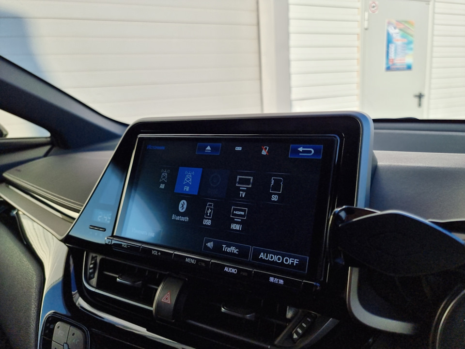Аксессуарный козырек на магнитолу YAC SY-C8 — Toyota C-HR, 1,8 л, 2018 ...