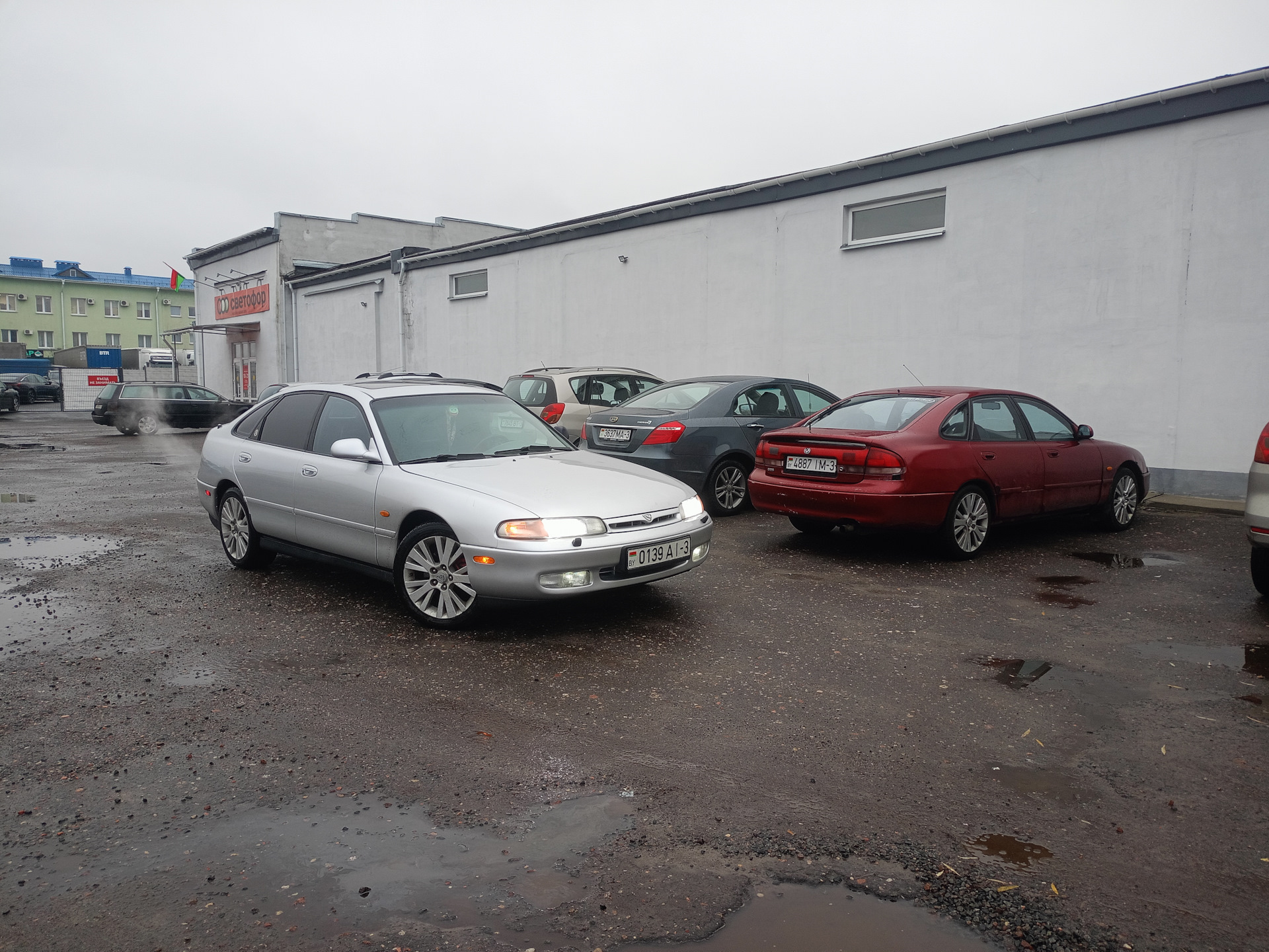 64 Сборка и не только) — Mazda 626 IV (GE), 1,8 л, 1995 года