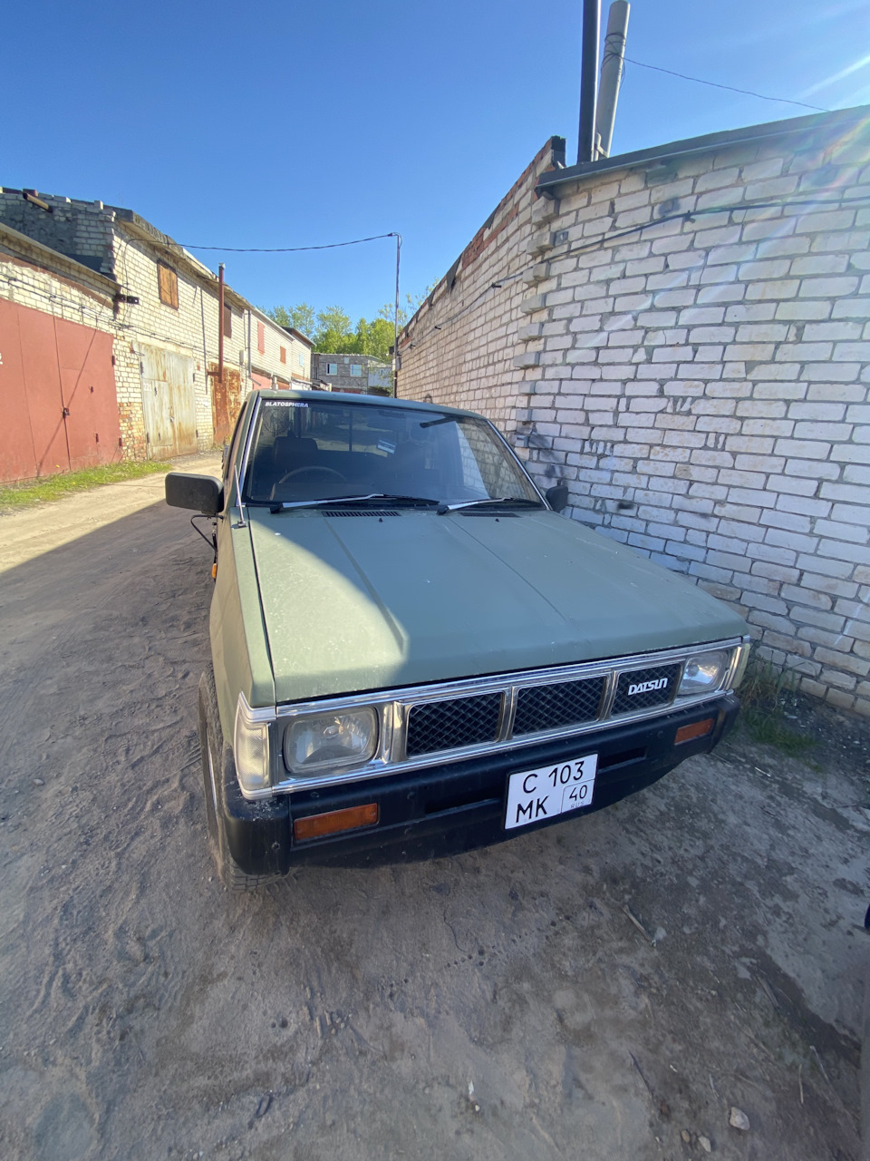 Встал на учёт — Nissan Datsun (D21), 2,3 л, 1990 года | покупка машины |  DRIVE2