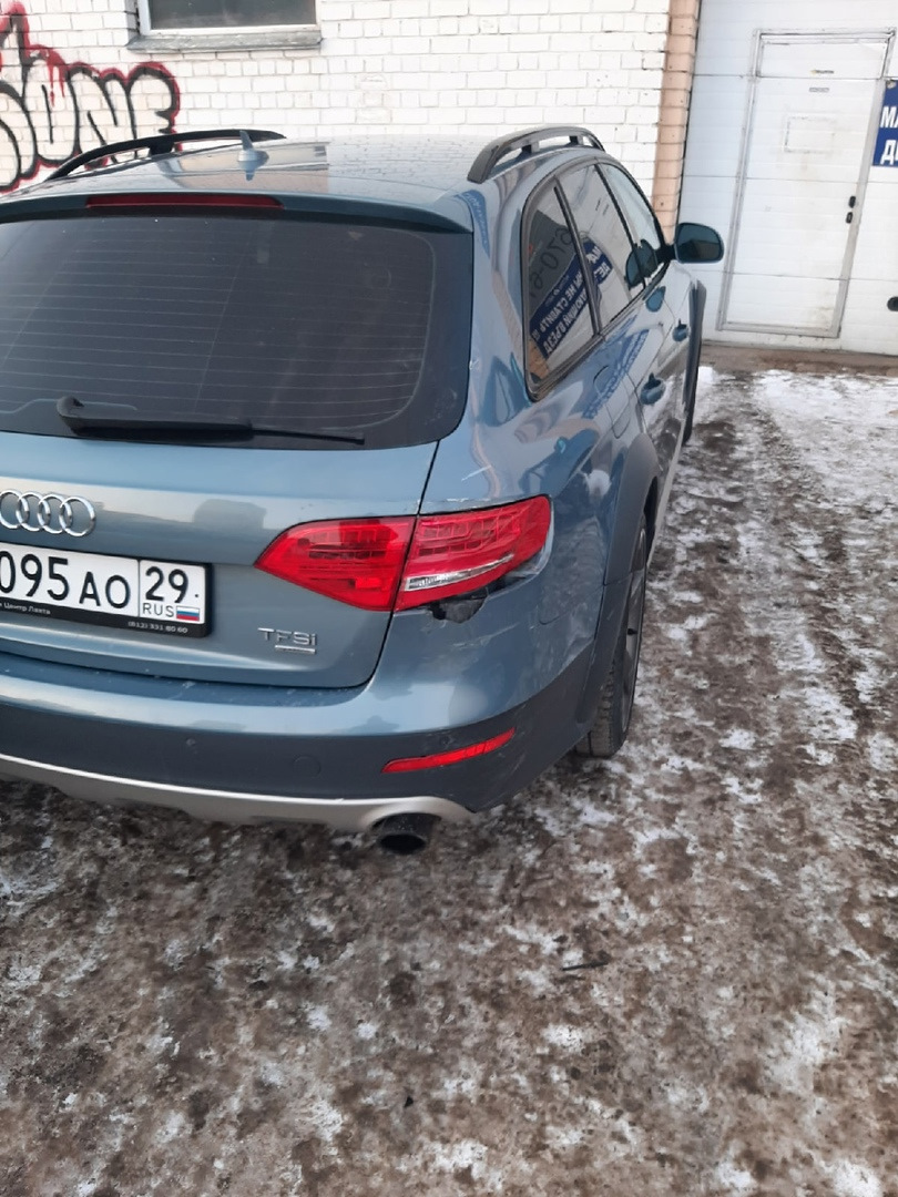 Дтп и привидение всей машины в порядок. — Audi A4 Allroad (B8), 2 л, 2011  года | кузовной ремонт | DRIVE2