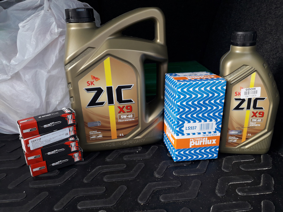 15. ТО-125 (масло, свечи, катушки) — Volkswagen Tiguan (1G), 2 л, 2012 ...